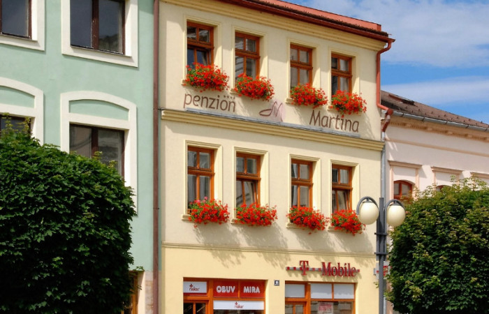 Penzion Martina**** - příjemné ubytování v centru Lanškrouna